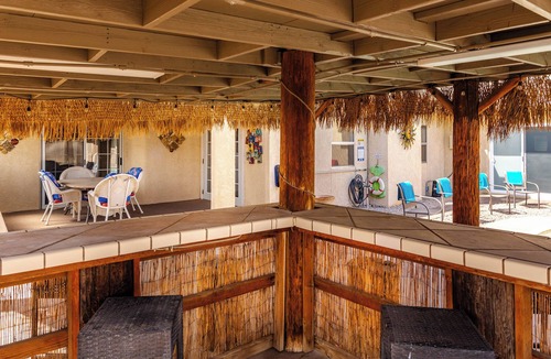 Lake Havasu City House | Fun Home with Pool & Outdoor Bar! Walking Distance to Lake & London Bridge!