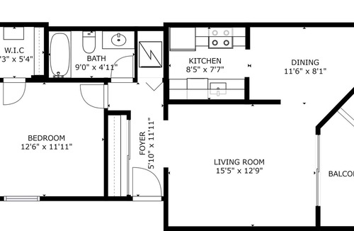 San Rafael Apartment | Furnished 1BR in San Rafael + Parking, near Dtwn
