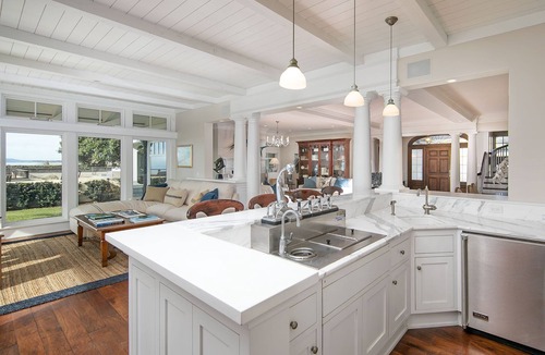 Toro Canyon House | Gated Luxury Beachfront Estate on Padaro Lane!