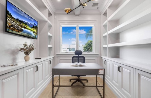 Melrose Villa | Genesee Ave Farmhouse - Contemporary Oasis with Pool and Theater