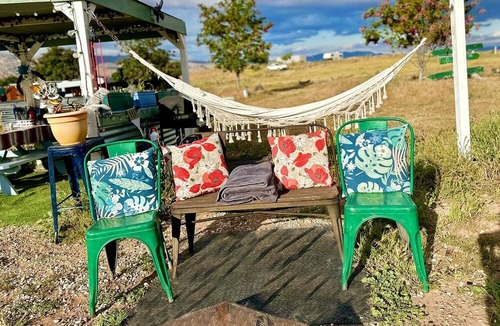 New Cuyama RV Rental | Glamorous California Campsite Retreat with Great Views