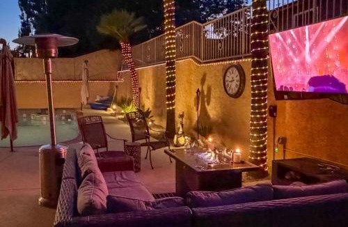 Rancho Cucamonga House | Grill, Large Pool, Plush Patio Furniture, Umbrella