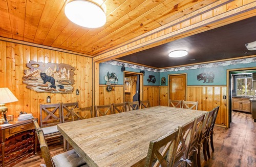 Green Valley Lake House | Group getaway with bar & game room, fireplaces, deck, and grill - dog-friendly