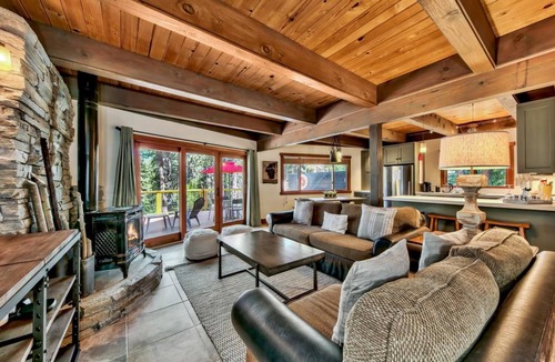 South Lake Tahoe Ski Chalet | Gunbarrel Den - Stay for a Month or More and save over 50%