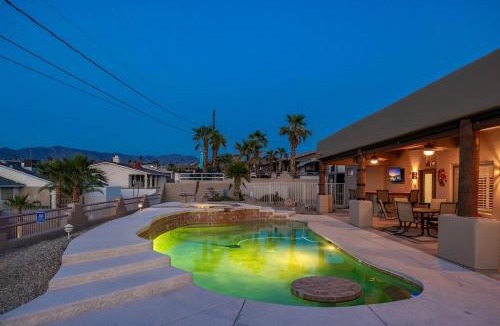 Lake Havasu City House | Havasu River Stay Pool Spa OutdoorTV Views