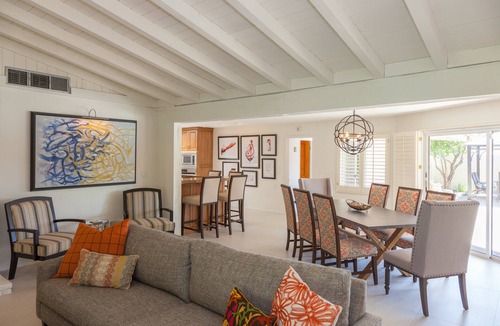 Tahquitz River Estates House | Hidden Haven - Spanish Revival Pool Retreat