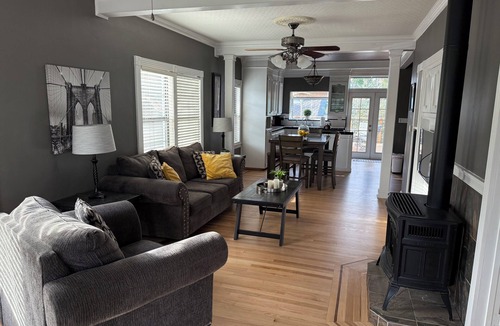 Folsom House | Historic Folsom Craftsman Retreat + Luxury Pool House Pool Walk to Sutter St