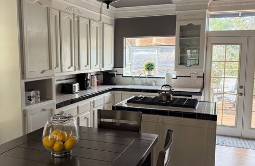 Folsom House | Historic Folsom Craftsman Retreat + Luxury Pool House Pool Walk to Sutter St