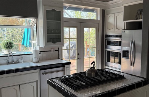 Folsom House | Historic Folsom Craftsman Retreat + Luxury Pool House Pool Walk to Sutter St