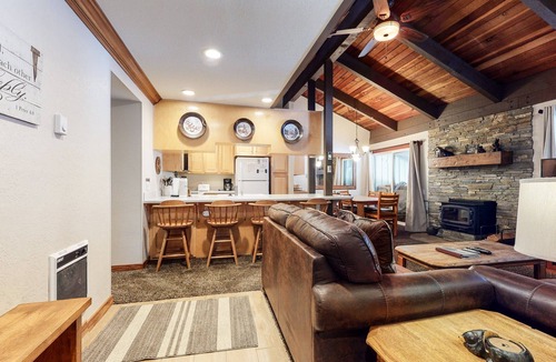Sierra Holiday Condo | Horizons 4 168 Updated Upstairs Unit with Private Washer Dryer, Walk to Town, On Shuttle Route to Lodges by RedAwning