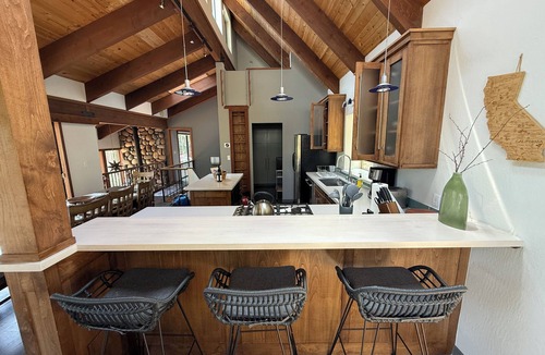Dollar Point House | House + Studio: Private Forest Retreat, Near Skiing, Beach, Downtown, and Trails