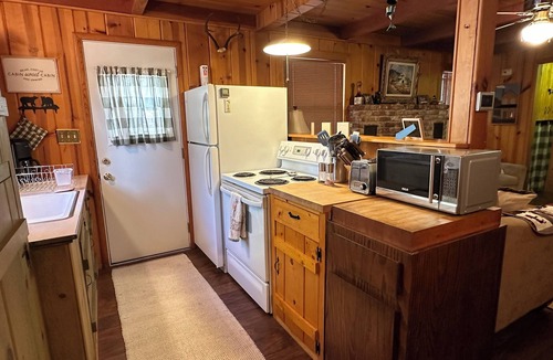 Mi-Wuk Village Cabin | Knotty Pine Old Time Cabin - Family built in 1955 - Central Heat/AC - Lg Deck