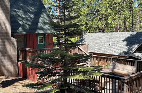 Mi-Wuk Village Cabin | Knotty Pine Old Time Cabin - Family built in 1955 - Central Heat/AC - Lg Deck