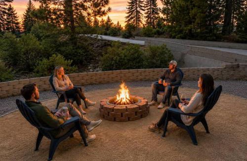 Shaver Lake House | La Cabana Azul in Wildflower Community Luxurious Game Room EV Charger