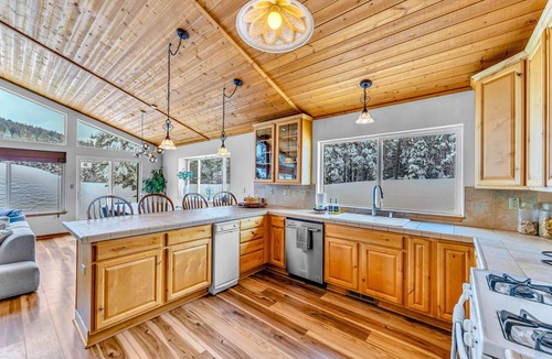 Tahoe National Forest Cabin | Lake & Riverfront 21-Acre Lodge
