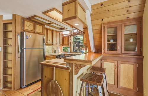 Crystal Bay Cabin | Lake Tahoe A-Frame w/Amazing Views & Movie Screen