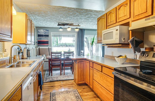 Tumtum House | Lakefront, Sand Beach, Hot Tub, Dog Fence, BBQ