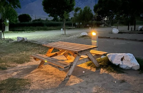 Olancha RV Rental | Lakeside Tent Camping Site #2 Death Valley