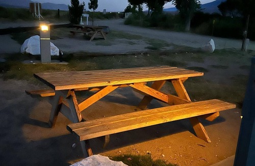 Olancha RV Rental | Lakeside Tent site#3 Death Valley Passageway