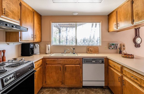 Bass Lake House | Lakeview home with boat slip on private marina dock plus washer/dryer & WiFi