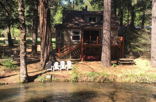 Shingletown House | Lassen Creek-Side 3 Bedroom Home with Giant Sequoias Pines & Cedars