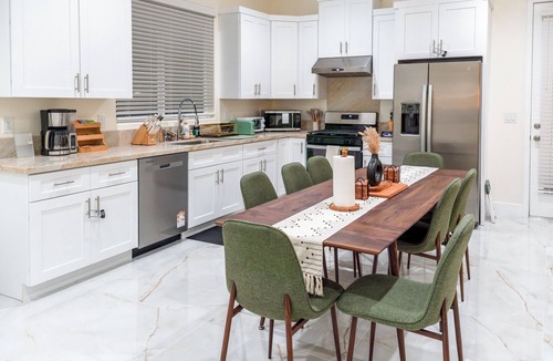Riverview West House | Luxe Disneyland Multi-Family Villa King Beds Game Rooms EV Sleeps 28