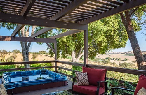 San Miguel House | Luxe Ranch with Hot Tub & Awesome Views of Vineyards and Horse Pastures.