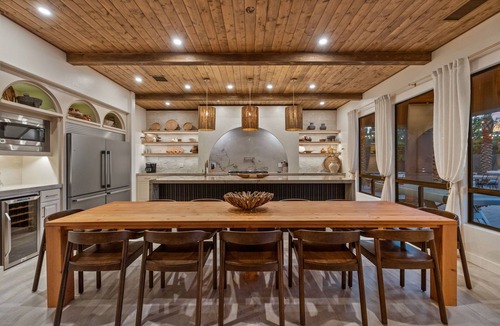 Rancho Santana House | #LuxeVillaTulum a BOHO Luxury Resort Style Villa Retreat: Heated Salt Water Pool & Spa, Fire-pit, Cabanas, Pickle-ball Ct, Family Games. A Perfect relaxing getaway for family reunions, celebrations, small events & amazing Instagram-able moments.