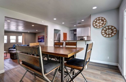 Rancho Oakey House | Luxury 3-bed home near the Strip w/a poker table