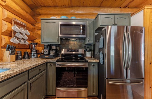 Springville Cabin | Luxury off-grid log home on 320 acres in Giant Sequoia National Monument