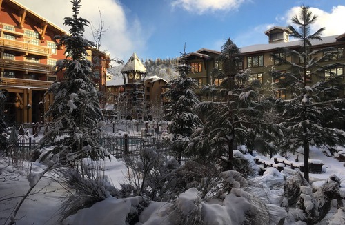 Mammoth Lakes Condo | Mammoth Village - Highly Desired Quiet Corner Surrounded by Pines and Aspens