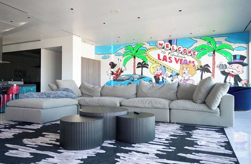 Las Vegas Condo | Mayweather Palms Penthouse - Iconic Strip Views!