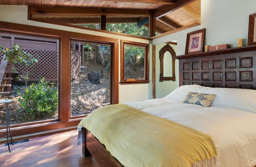 Piedmont Pines House | Minutes to SF + Serene nature escape with cedar hot tub and spectacular views.