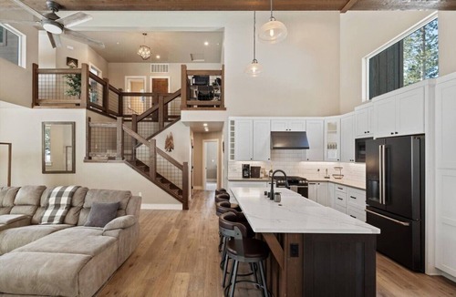 Tahoe Paradise House | Modern Tahoe Family Home | Hot Tub + 2 King Suites