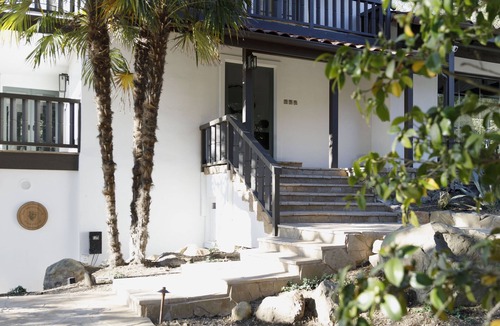 Golden Quadrangle House | Montecito Hot Springs Ranch - ocean view estate on the Hot Springs hiking traill