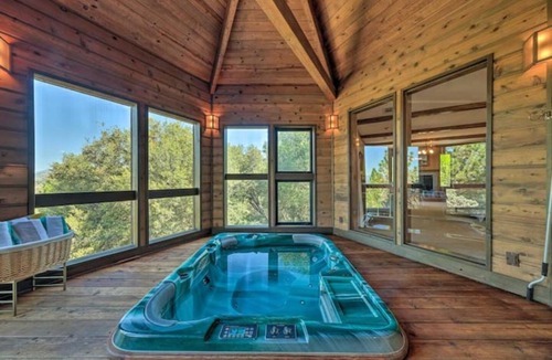 Oakhurst House | Mountain Oasis-Indoor Hot Tub, Game Room, VIEWS