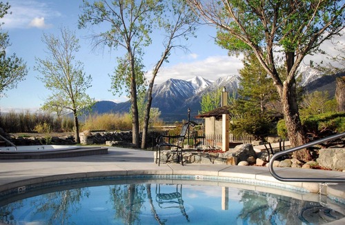 Minden Villa | Mountain Views. Outdoor Hot Springs & Pool