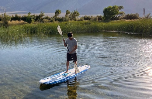 Olancha RV Rental | Near Mt. Whitney Lakeside RV site#14 Lake Olancha