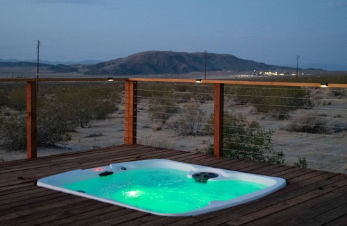 Panorama Heights House | New Desert Oasis | Pool, EV Charger, Spa, Short Walk to Joshua Tree Park