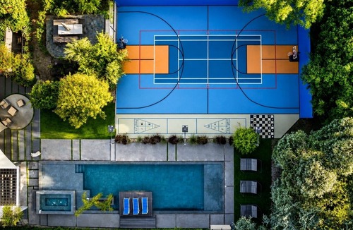 Encino House | New Gated Modern 6bd/5ba 5,700sf Courtside Estate in Encino w 85ft pool & spa!