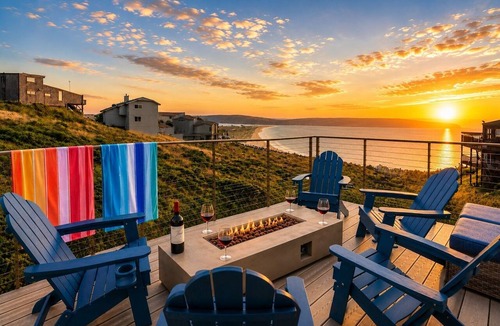 Dillon Beach House | NEW! Yacht Club~5 Star Great Views|4BR Retreat | HotTub | Game Room |Pet OK