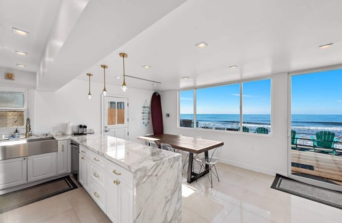 Capistrano Beach House | Oceanfront Home with Expansive Deck, Private Steps to the Sand STR24-0038