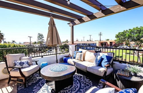 San Clemente Apartment | Oceanview Penthouse HotTub Walk to Village/Beach