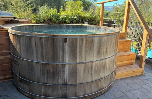 Ojai House | Ojai East End Chic Ranch Home with Stunning Views, Nature, 8' hot tub, 1 bedroom