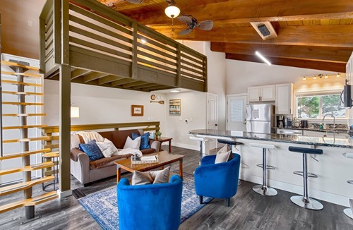 Tahoe Village House | Outdoor Haven w/Game Room & Deck Views, Sleeps 8!