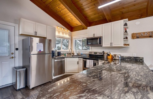 Tahoe Village House | Outdoor Haven w/Game Room & Deck Views, Sleeps 8!