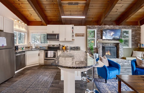 Tahoe Village House | Outdoor Haven w/Game Room & Deck Views, Sleeps 8!