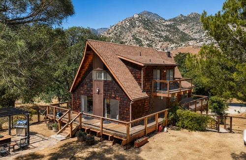 Kernville Cabin | Outdoorsy A-Frame Cabin - Near River, Hot Tub & EV