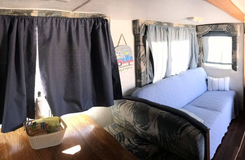 Crystal House | Pahrump Camper/RV2 Death Valley, front sight.