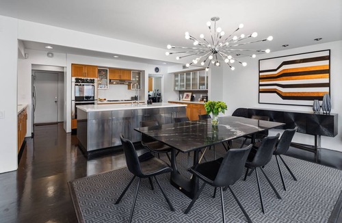 Twin Palms House | Palm Springs California Modern | Salt Pool, Spa, Fire Pit & Mountain Views
